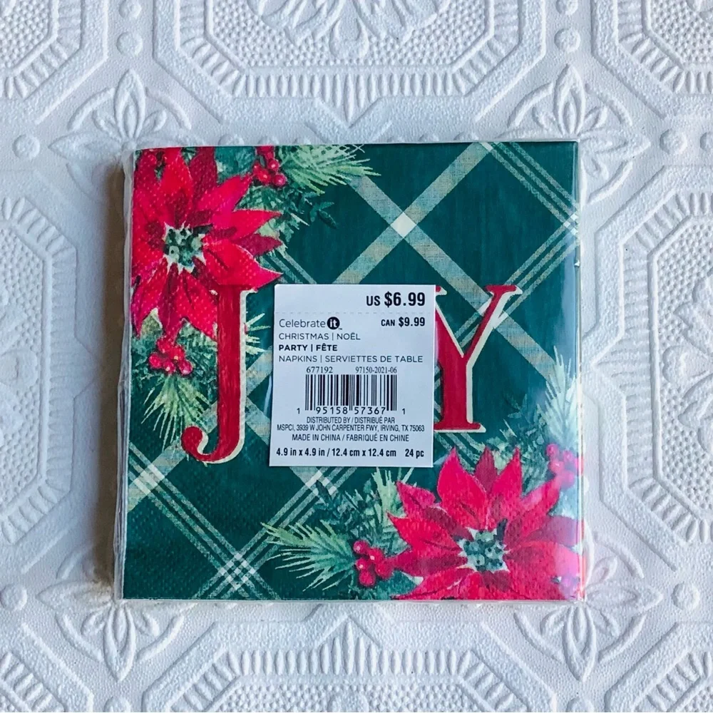 Celebrate It Christmas Tableware 3 pk